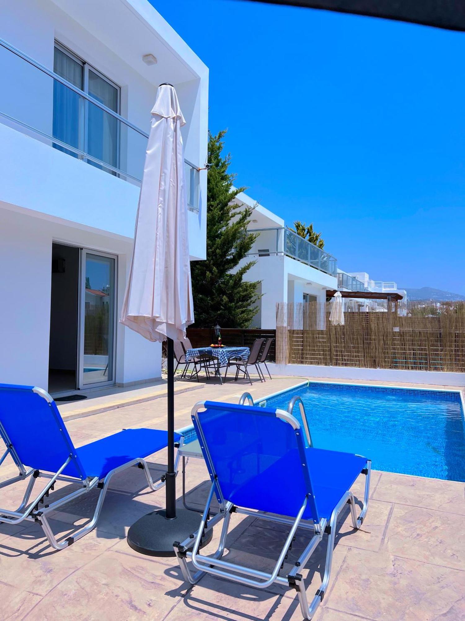 3 Bedroom Coral Bay Beach Seaview Villa I Private Pool Pégeia Exteriör bild